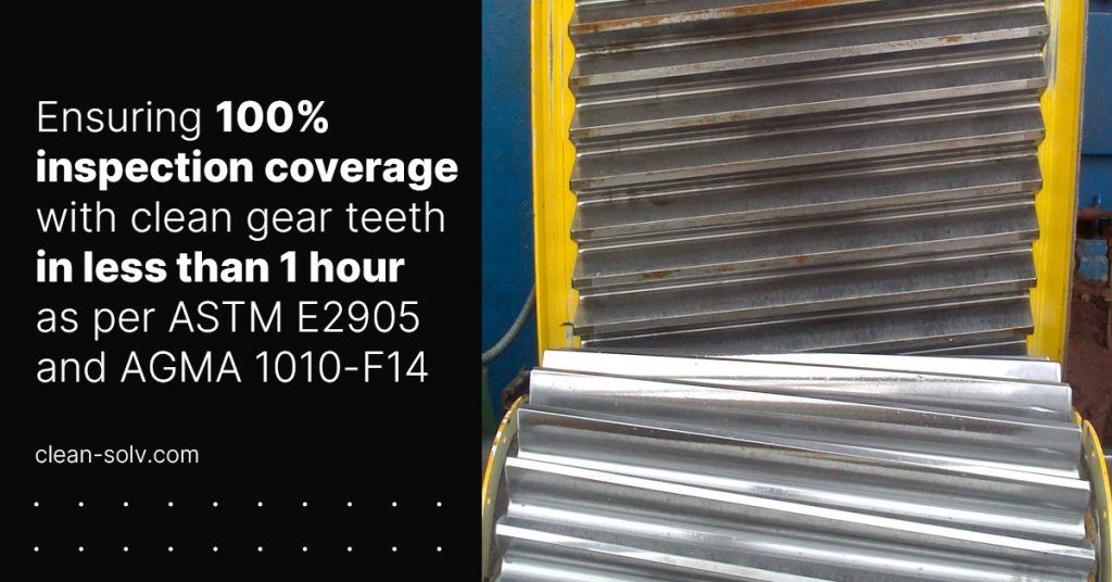 Gear Cleaning Inspection Coverage